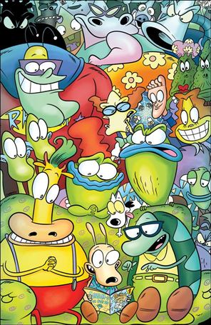 Rocko's Modern Life (2017) issue 5-B Derek Charm Cover