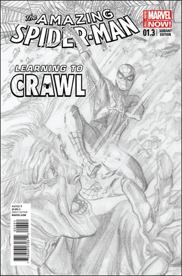 Amazing Spider-Man (2014) issue 1.3-C Alex Ross 1:200 Sketch Cover