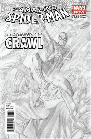 Amazing Spider-Man (2014) issue 1.3-C Alex Ross 1:200 Sketch Cover