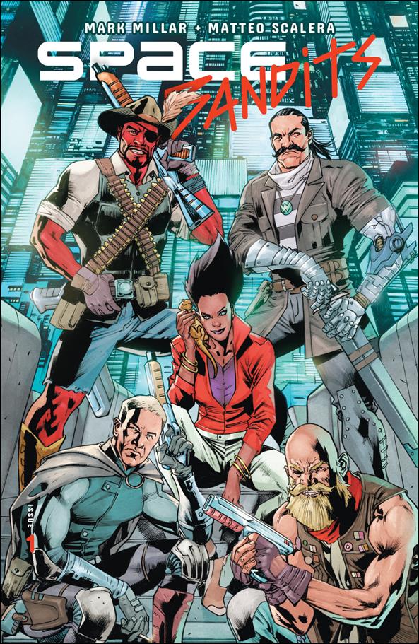Space Bandits issue 1-D Bryan Hitch Cover