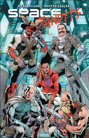 Space Bandits issue 1-D Bryan Hitch Cover
