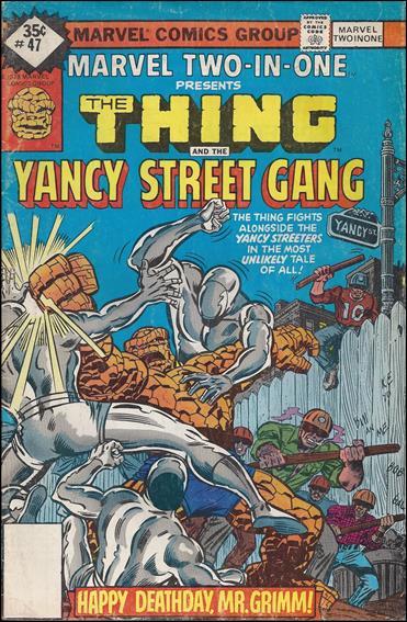 Marvel Two-in-One (1974) issue 47-C Whitman Cover