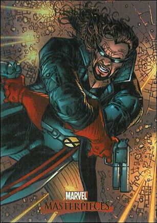 2007 Marvel Masterpieces (Parallel Foil Base Set) card 8 Bishop