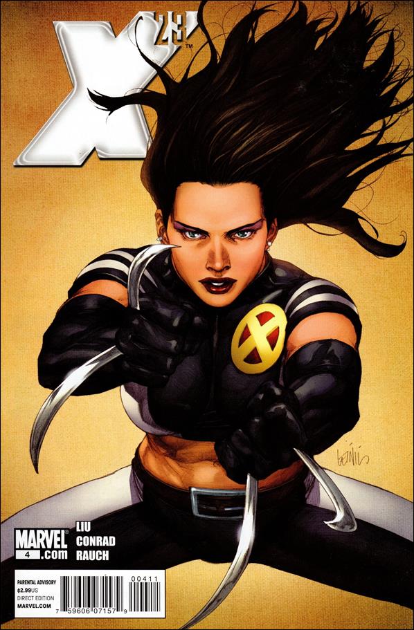 X-23 (2010/11) issue 4 Leinil Francis Yu Cover