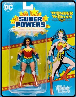 Super Powers Collection Action Figures (2022) figure 11 Wonder Woman (DC Rebirth; Blue Cape)