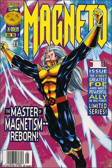Magneto (1996) issue 1-B Newsstand Edition / Price Variant