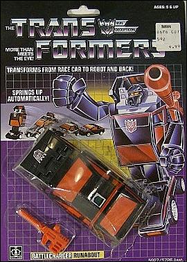 Transformers: More Than Meets the Eye (Generation 1) figure 92 Runabout (Battlecharger)