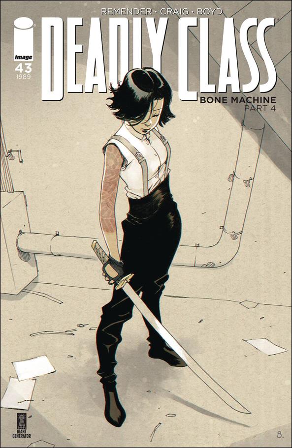 Deadly Class issue 43-B Bengal Cover