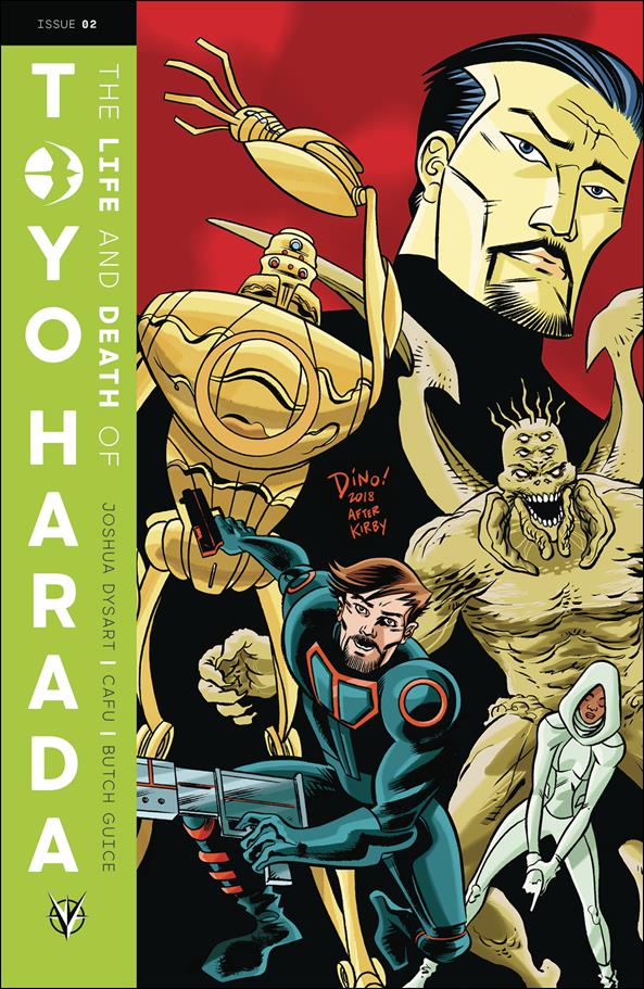 Life and Death of Toyo Harada issue 2-C Dean Haspiel Cover