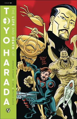 Life and Death of Toyo Harada issue 2-C Dean Haspiel Cover