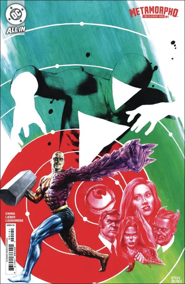 Metamorpho: The Element Man (2025) issue 1-D Steve Beach 1:25 Cardstock Cover