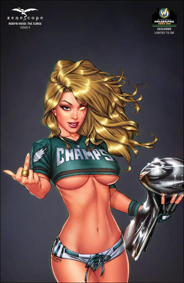 Robyn Hood: The Curse issue 4-E Eric Basaldua Wizard World Philly Cover 1/350