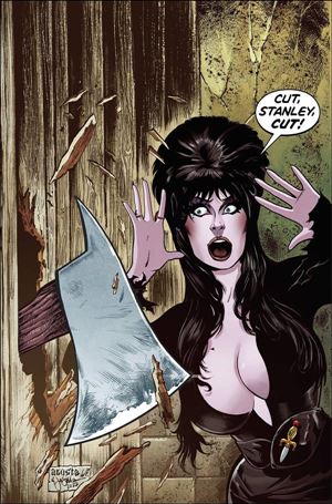 Elvira in Horrorland issue 2-I Dave Acosta 1:30 Virgin Cover