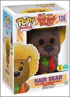 POP! Animation figure 136 Hair Bear Brown SDCC 1/750