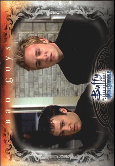Buffy the Vampire Slayer: Men of Sunnydale (Base Set) card 75 Jonathan and Andrew