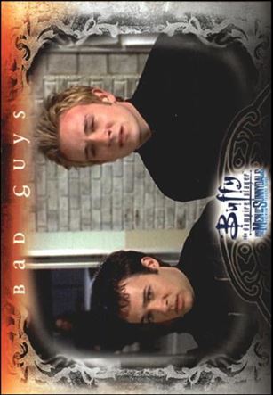 Buffy the Vampire Slayer: Men of Sunnydale (Base Set) card 75 Jonathan and Andrew