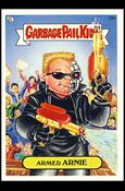 Garbage Pail Kids All-New Series 2 (Base Set)   card 28a Armed Arnie