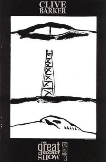 Clive Barker's The Great and Secret Show issue 3-B Black and White Cover