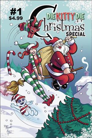 Die Kitty Die Christmas Special issue 1-B Dan Parent Cover