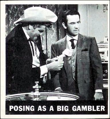 Get Smart (Base Set) card 63 Posing as a Big Gambler