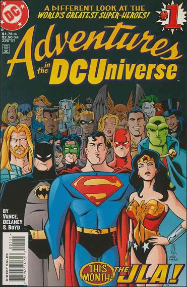 Adventures in the DC Universe issue 1