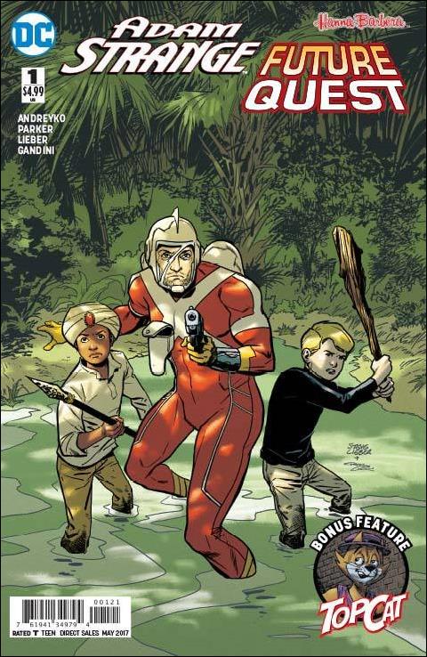 Adam Strange/Future Quest Special issue 1-B Steve Lieber Cover