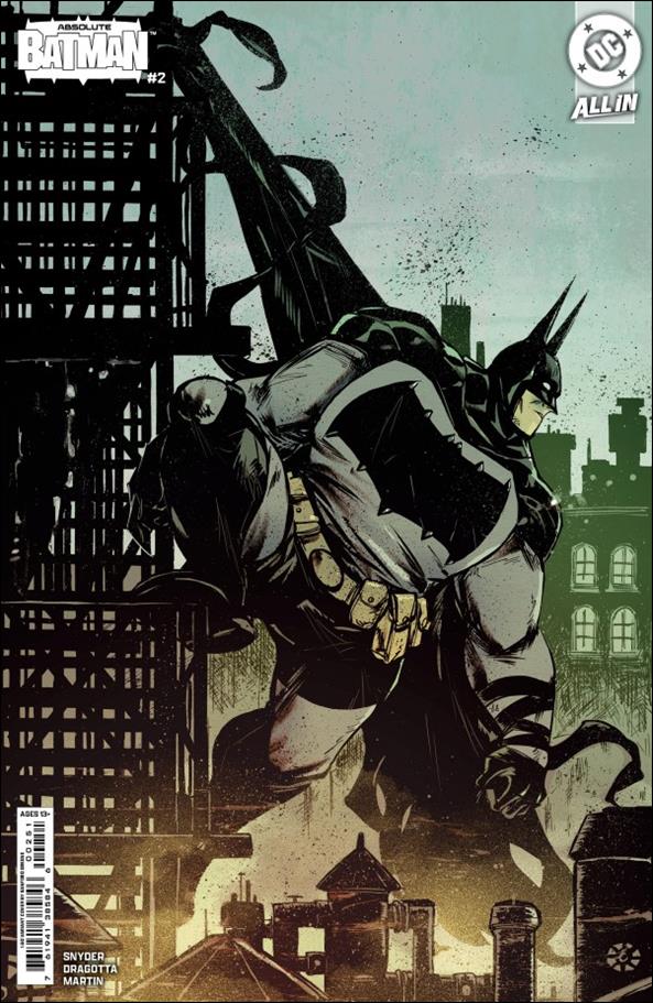 Absolute Batman issue 2-E Sanford Greene 1:50 Cardstock Cover