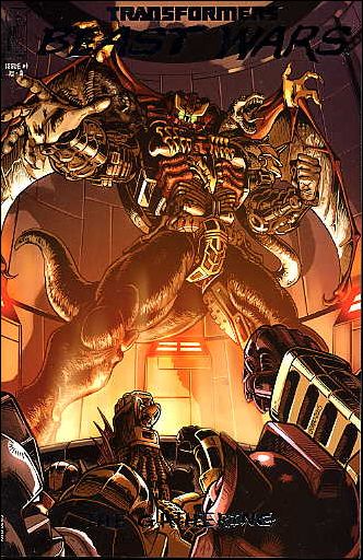 Transformers Beast Wars: The Gathering issue 4-E Guido Guidi 1:25 Embossed Foil Cover