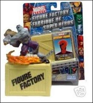 Marvel Heroes Figure Factory (Series 1) figure C Hulk (Gray)