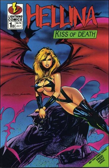 Hellina: Kiss of Death issue 1-C Samuel Clarke Hawbaker Cover