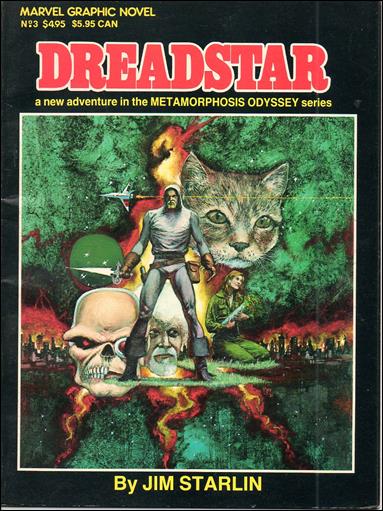 Marvel Graphic Novel issue 3-C Dreadstar (3rd Printing)