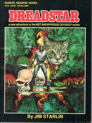 Marvel Graphic Novel issue 3-C Dreadstar (3rd Printing)