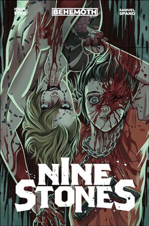 Nine Stones issue 5-B Bloody Cover