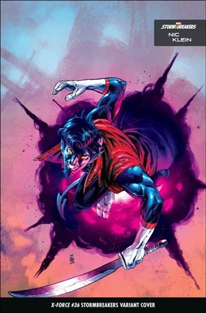X-Force (2020) issue 36-B Nic Klein Stormbreakers Cover 