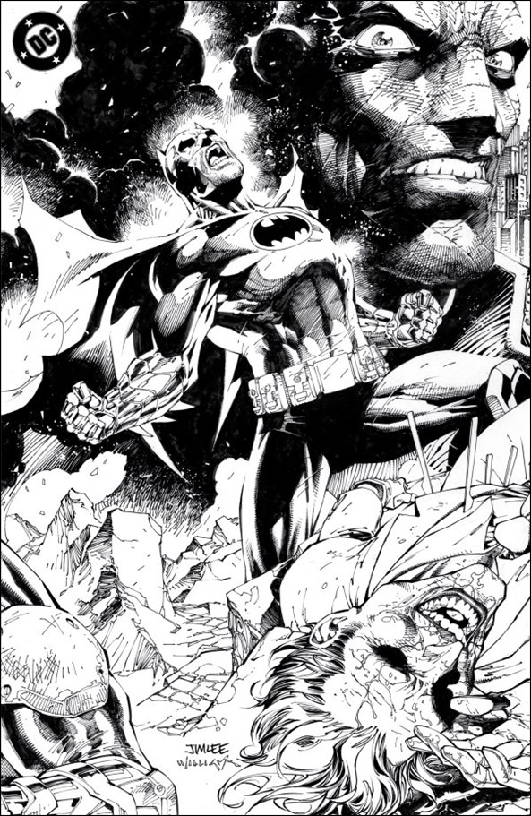 Batman (2016) issue 158-Q Jim Lee B&W Virgin 1:608 Connecting Stock Cover