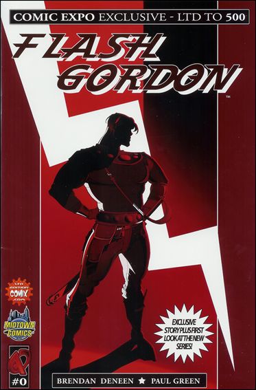 Flash Gordon (2008) issue 0-B Comic Expo / Midtown Comics Cover 1/500