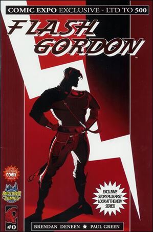 Flash Gordon (2008) issue 0-B Comic Expo / Midtown Comics Cover 1/500