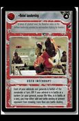 Star Wars: Death Star II Limited (Base Set) card 143 Rebel Leadership