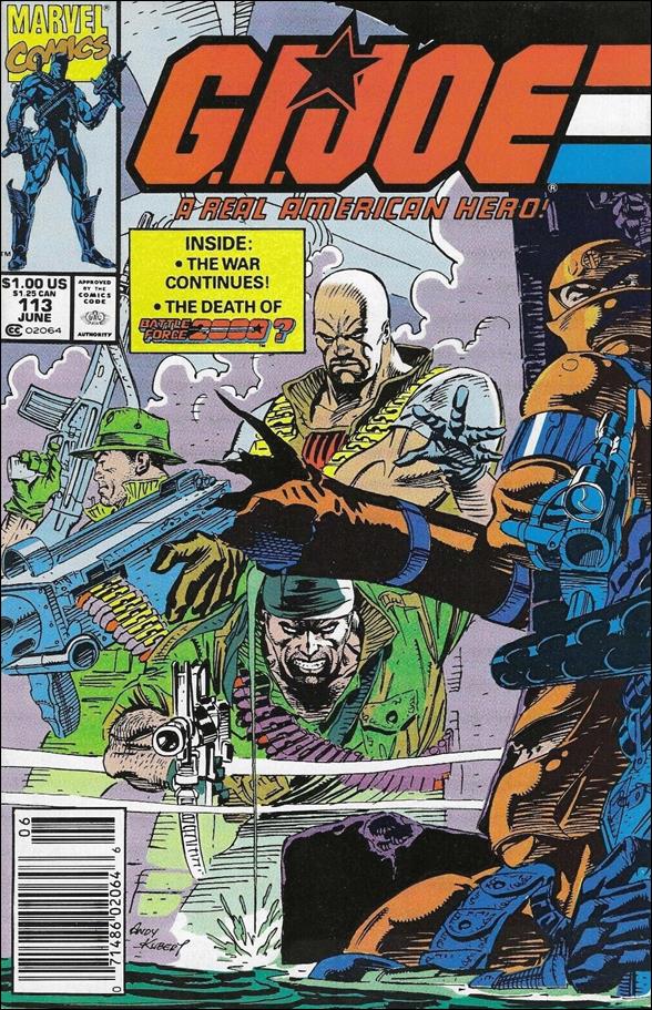 G.I. Joe: A Real American Hero issue 113-B Newsstand Cover