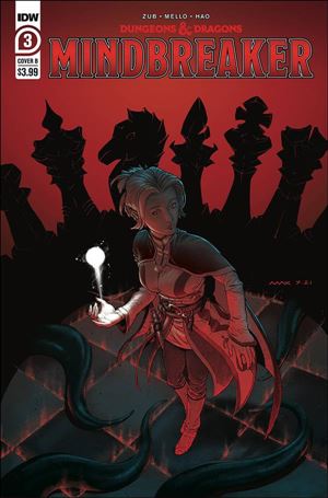 Dungeons & Dragons: Mindbreaker issue 3-B Max Davenport Cover