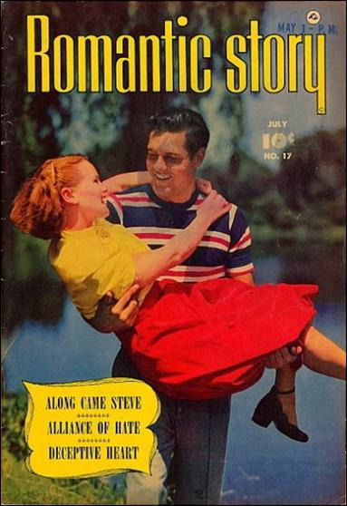 Romantic Story issue 17 Photo Cover