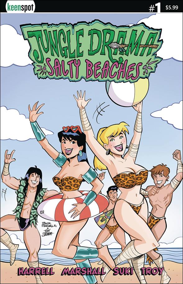 Jungle Drama: Salty Beaches issue 1 Erick Marshall Cover