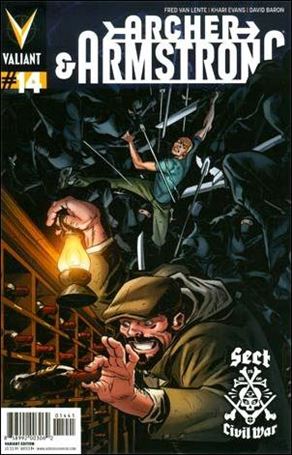 Archer & Armstrong (2012) issue 14-D Tom Fowler 1:25 Cover