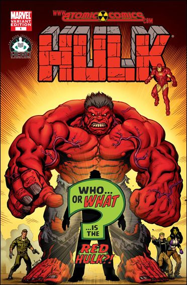 Hulk (2008)  issue 1-F Hero Intiative / Atomic Comics Cover