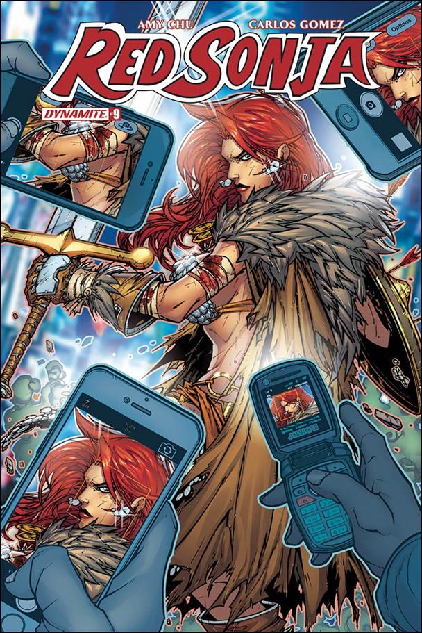 Red Sonja (2017) issue 9-C Jonboy Meyers Cover