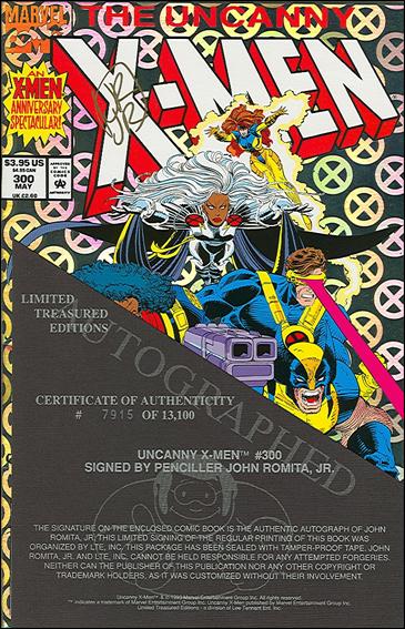 Uncanny X-Men 300 B, May 1993 Comic Book by Marvel