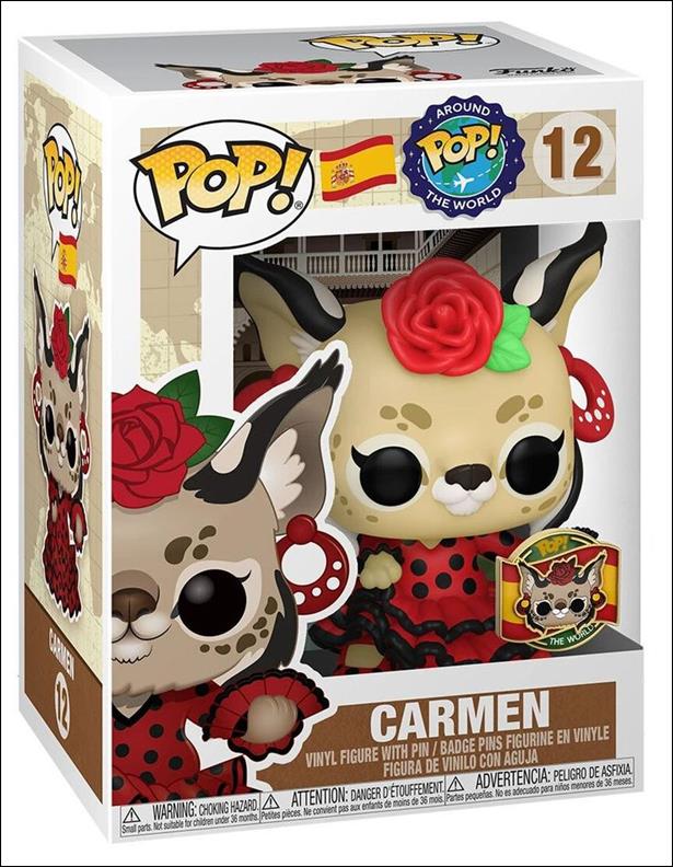 Pop! Around the World figure 12 Carmen