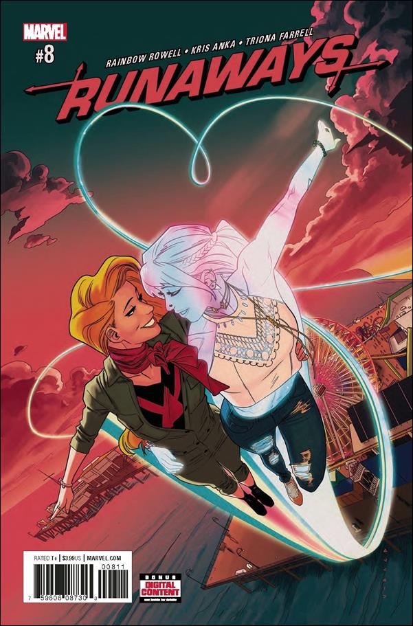 Runaways (2017) issue 8 Kris Anka Cover