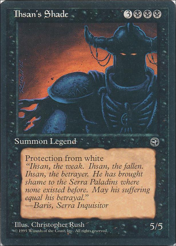Magic the Gathering: Homelands (Base Set) card 53 Ihsan's Shade