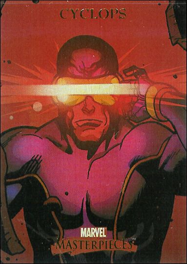 2007 Marvel Masterpieces (Parallel Foil Base Set) card 20 Cyclops